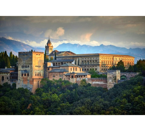 10/6/27 Granada/ Cádiz/ Córdoba/ Sevilha/ Palácio Alhambra (Al Andaluz)