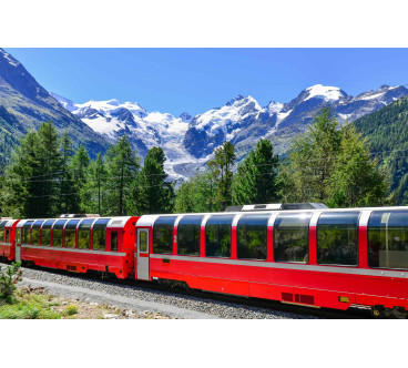 9/6 Bernina Express/ Lago Como/ Milão/ Zurique/ Lucerna/ Monte Titlis